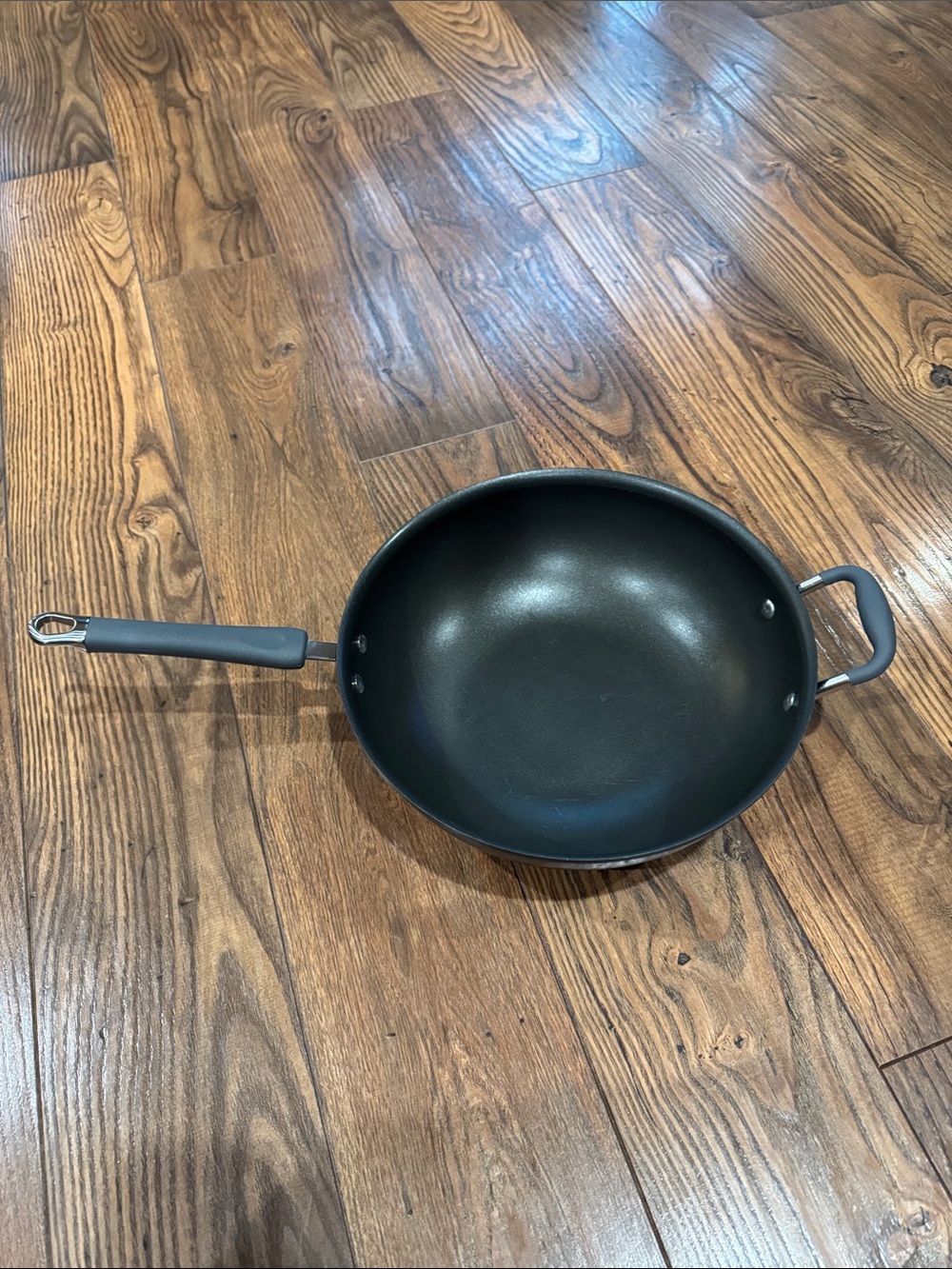 The Pampered Chef 12” Nonstick Black Wok